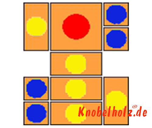 Khun Pan Sliding Game Uruchom wariant z 85 krokami samena drewniane puzzle