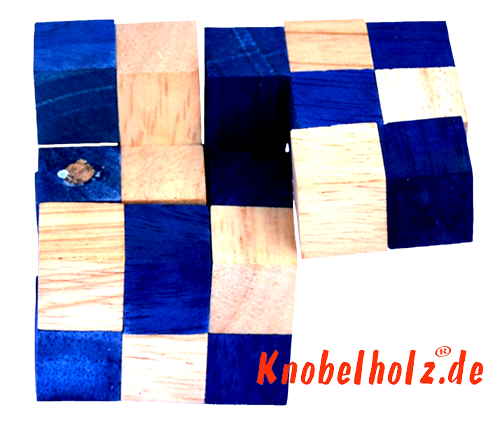 Решение змеиного куба Синего 6-го уровня. Шаг 7 головоломки