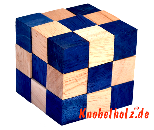 Enjoliveurs en bois et jouets en bois en gros et au détail de Samanea Wood Snake cube jeu en bois, intrigante