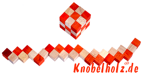 snake cube level orange snake-cube level box orange small snake cube line