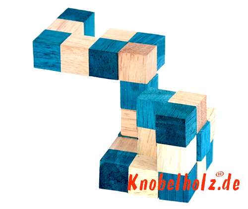 cubo di serpente casella di livello legno soluzione di puzzle arancione passo 10 soluzione per il cubo di serpente puzzle in legno