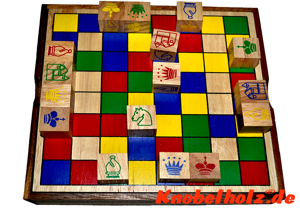 Ajongoo Spielvariante mit drittem Zug des gelben Spielers