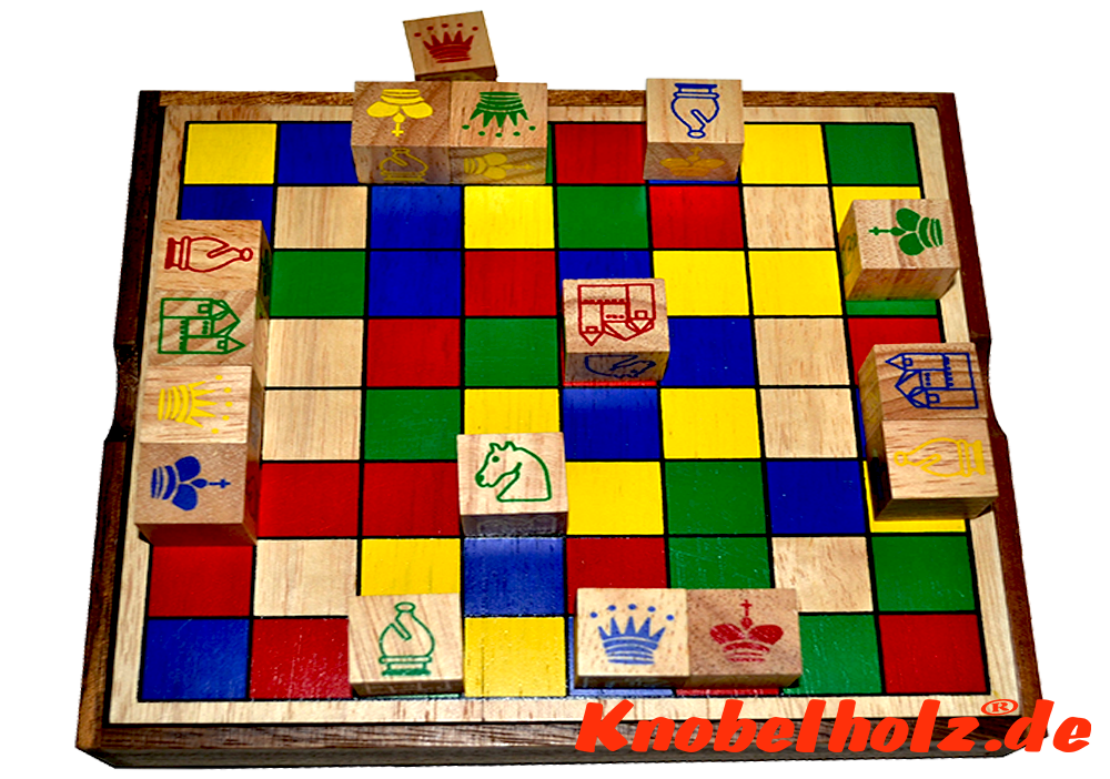 La variante di gioco di Ajongoo è il quarto giro del giocatore giallo