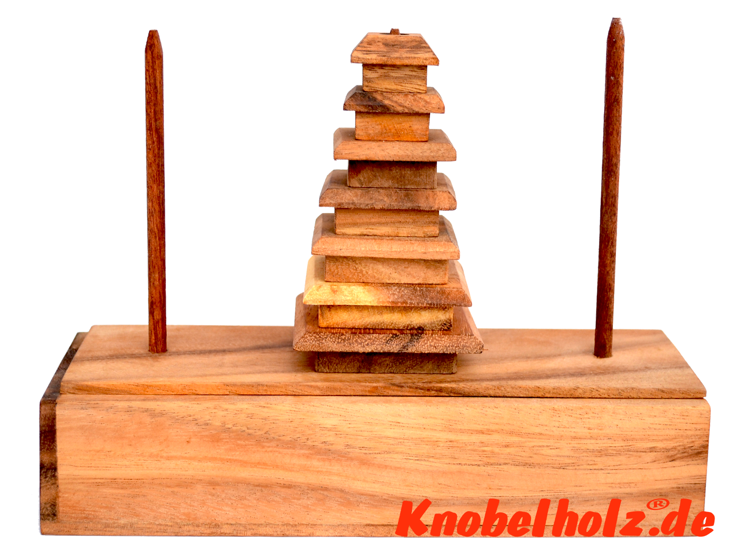 torrone di hanoi chadi tower puzzle in legno