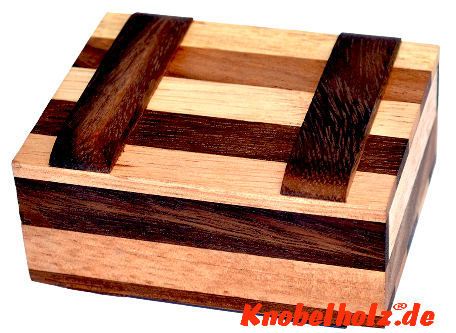 scatola segreta scatola di legno in legno puzzle samanea legno scuro