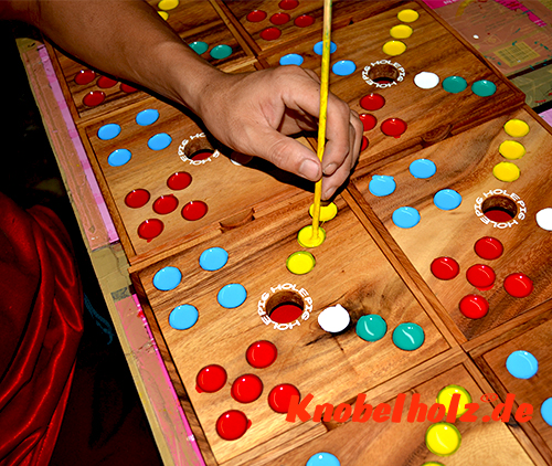 Maiale gioco Maiale fatto a mano da gioco di dadi in legno Monkeypod per la famiglia gamze