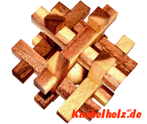 Zigarrenbox Zigarrenpuzzle Holz Puzzle Knobel IQ-Spiel 