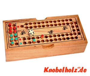 racing horses dice game for 2 player from Monkey Pod wooden in size of 20,4 x 8,4 x 3,7 cm , horse race game for 2 player samanea wooden dice game