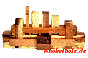 Titanic Schiff large 3D Holzpuzzle für Kinder ship wooden puzzle, IQ Puzzle, Geduld Puzzle, Denkspiel in den Maßen 19,8 x 6,0 x 10,2 cm, samanea brain teaser puzzle